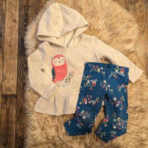 Carter's Owl 2-pc. Outfit 2T